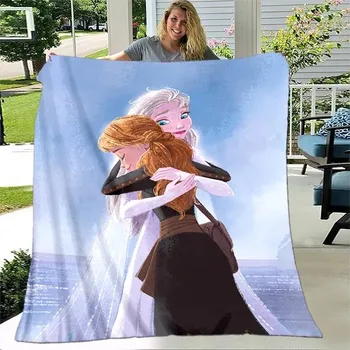 Dětská deka Dětská deka s motivy Ledového království - 17,150x200cm