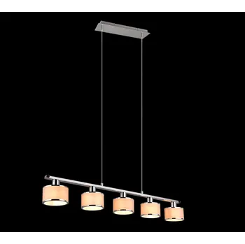 Trio T311600506 závěsné stropní svítidlo KAPRUN E14 + sada - Trio LED žárovka 2x10W | E27 | 3000K | 806lm