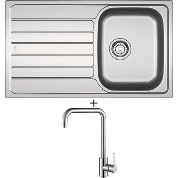 Nerezový dřez Nerezový dřez SET Franke SKX 611-86 + Laveo BONA BAB 265D nerez