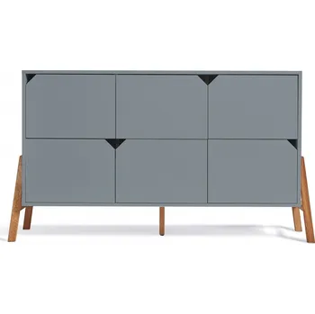 Komoda ArtBel Velká komoda Lotta | šedá