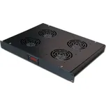 XtendLan Ventilace do 1U pozice, termostat, 4 ventilatory, hloubka 350mm, EK