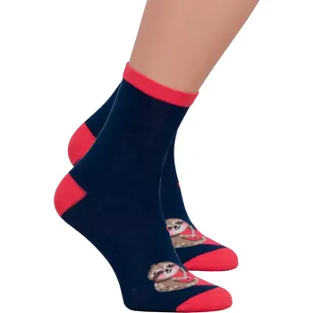 Pánské oblečení Pánské klasické ponožky 136/116 STEVEN Barva/Velikost: granát (modrá) / 44/46