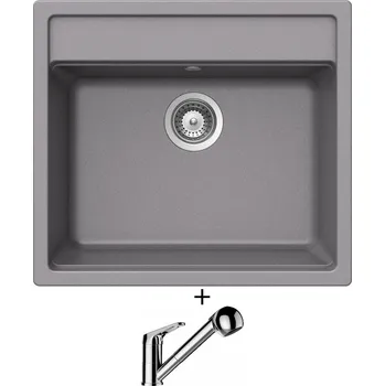 Granitový dřez Granitový dřez SET Schock NEMO N-100 Croma + Schock COSMO 525122 chrom