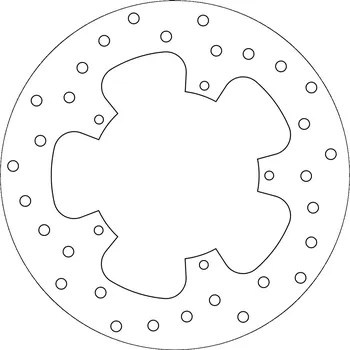 Brzdový kotouč brzdový kotouč, NEWFREN GILERA Nexus 500 2004-2011
