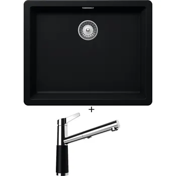 Granitový dřez Granitový dřez SET Schock GREENWICH N-100L Puro + Schock SC-510 554120 Puro