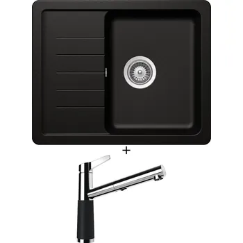 Granitový dřez Granitový dřez SET Schock TOLEDO D-100XS Magma + Schock SC-510 554120 Magma