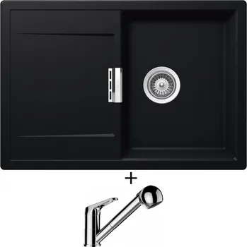 Granitový dřez Granitový dřez SET Schock MONO D-100S Puro + Schock COSMO 525122 chrom