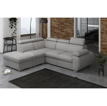 Obývací stěna Sedací souprava Bodie V levá světle šedá