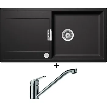 Granitový dřez Granitový dřez SET Schock MONO D-100L Stone + Schock EVINAS 577000 nerez