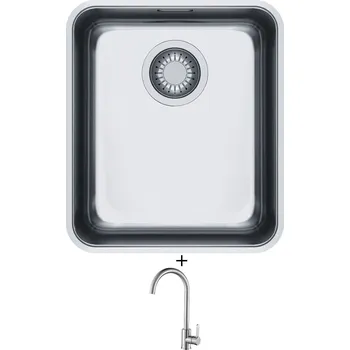 Kuchyňský dřez Nerezový dřez SET Franke ANX 110-34 + Laveo BONA BAB 268D nerez