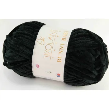 Příze Bunny Baby - černá 10