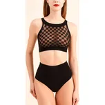 Dámský pruhledný top Beth 991 Gabriella Barva/Velikost: černá / S/M