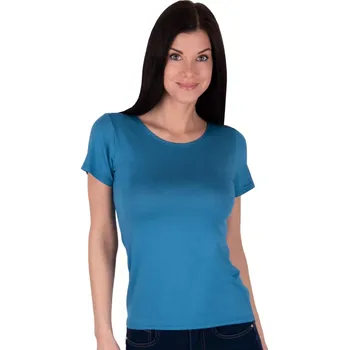 Dámské tričko Dámské jednobarevné tričko Carla Edition II Babell Barva/Velikost: mořská světlá / XS/S