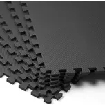 Deuba Ochranná podložka na podlahu sada 18 ks - černá