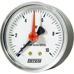 Manometr 63mm 0-10 BAR zadní vývod 1/4"