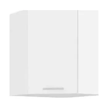 Kuchyňská linka Rohová horní skříňka SPLIT 58x58 GN-72 1F - bílá - SLEVA 3% s kodem radost25