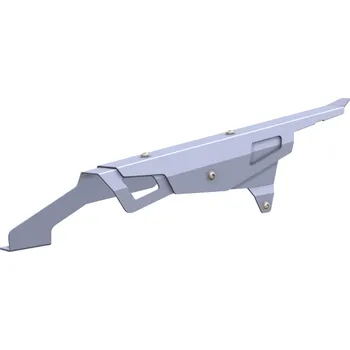 CROSSPRO PROMOTION CHRÁNIČ ŘETĚZU YAMAHA XTZ 690 TENERE 700/WORLD RAID/RALLY EDITION '19-'25 BARVA STŘÍBRNÁ/ČERNÁ