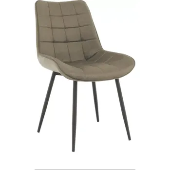 Jídelní židle Židle SARIN - šedohnědá/černá - SLEVA 3% s kodem radost25