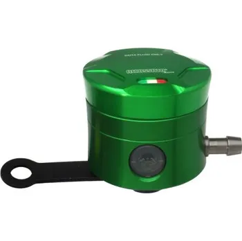 Nádobka na brzdovou kapalinu ACCOSSATO CNC-worked straight bracket included zelená FU010G-G