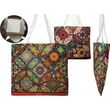 Carmani® Carmani - Plátěná taška Marocký vzor dekor č. 2 - 40x43cm
