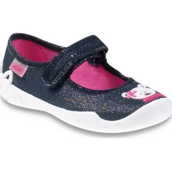 Dívčí bačkory Dívčí balerínky BEFADO BLANCA 114X270 Velikost: 25