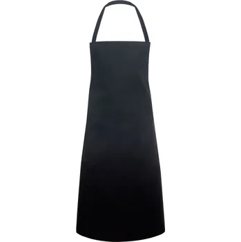 Kuchyňská zástěra G.Gastro KARLOWSKY | Zástěra s laclem Basic - černá