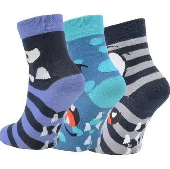 Pánské ponožky Chlapecké veselé protiskluzové froté ponožky VIO