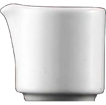 Konvička na mléko Lilien | Mlékovka bez ouška, bílá, 100 ml, Fitness-line