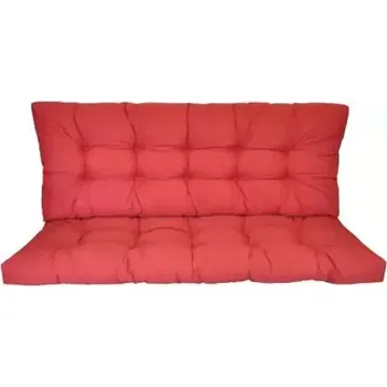 Podsedák Polstr na zahradní houpačku 180 cm - vínový melír - SLEVA 3% s kodem radost25