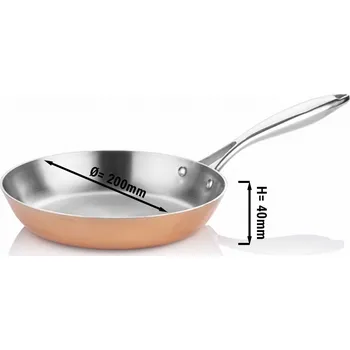 Pánev G.Gastro Měděná pánev - Ø 20 cm