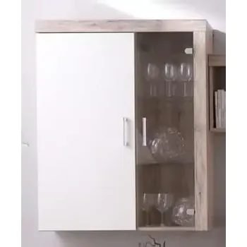 Vinotéka Závěsná vitrína Samir R4 - san marino/crem - SLEVA 3% s kodem radost25