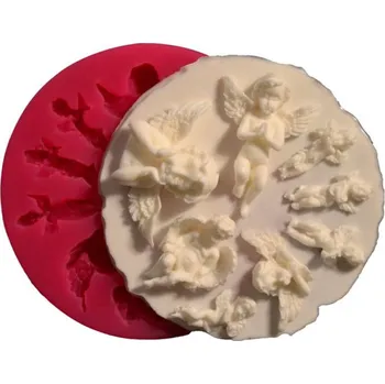Forma na pečení Cesil Silikonová forma Andělé malí 4,2 cm