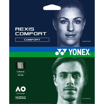 Struna na výplet tenisové rakety Tenisový výplet Yonex Rexis Comfort White Set (12 m) 1,30 mm