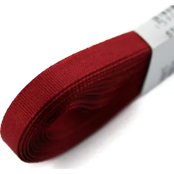 Stuha Stuha taftová 6mm svazek 10m Taftová svazek: 637 Vínová