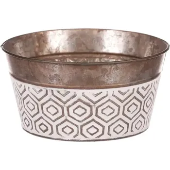 Květináč Obal kovový AB2174 - SLEVA 3% s kodem radost25