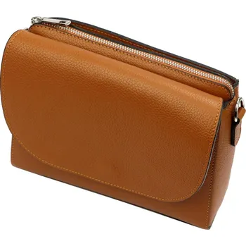 Kožená kabelka MiaMore hnědá KZ2253567