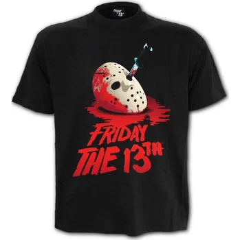 Pánské tričko Tričko Spiral HORROR - JASON FRIDAY THE 13TH - CLASSIC MASK Velikost: M