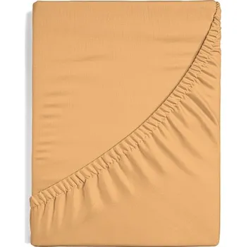 Prostěradlo Prostěradlo jersey s elastanem MATĚJOVSKÝ 100/200cm barva: meruňkové