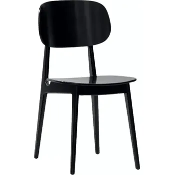 Jídelní židle Jídelní židle Bunny masiv - černá - SLEVA 3% s kodem radost25