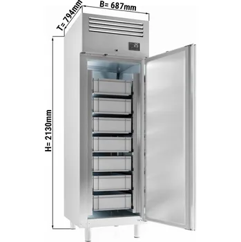 Lednice G.Gastro Lednice na ryby (EN 60x40) - s 1 dveřmi