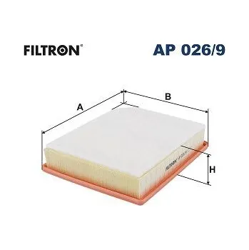 Vzduchový filtr Vzduchový filtr FILTRON AP 026/9