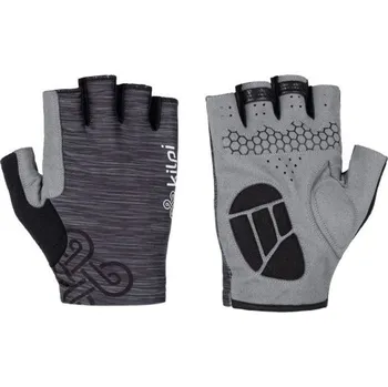 Cyklistické rukavice Cyklistické rukavice KILPI TIMIS-U, tmavě šedá - S