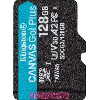Ukládání dat KINGSTON 128 GB microSDHC CANVAS GO! bez adaptéru + instalace