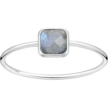 Prsten Stříbrný prsten BESSIE Labradorit Velikost: 5/49 Ag 925/1000