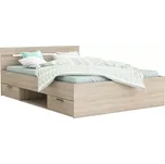 Postel MICHIGAN NEW 140x200 dub sonoma - SLEVA 3% s kodem radost25