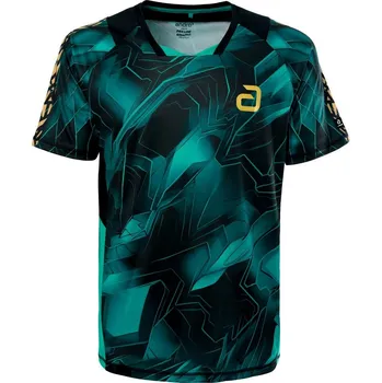 Polokošile andro Nayton černá/zelená černá/zelená XXXL