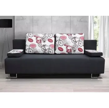 Pohovka Pohovka Timmy - šedá/kola bordo - doprava zdarma - SLEVA 3% s kodem radost25