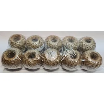 Lano motouz 100g JUTA, 67m, TEX500x3, CZ, přírodní