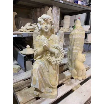 Zahradní dekorace ZahradniDekorace Sochy andělů - Anděl klečící, výška 80 cm, 75 kg