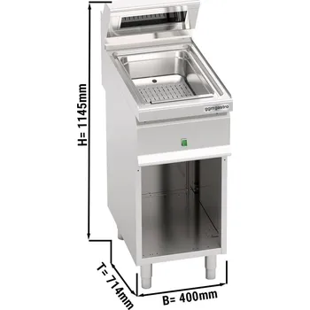 fritéza G.Gastro Ohřívač hranolek - 1,1kW - 1x GN1/1